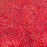 Pink Dots Batik Fabric 100% Cotton Fabric WOF 110cm- 112cm